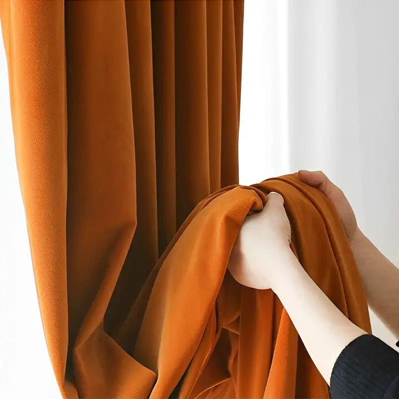 Rideau Thermique Orange