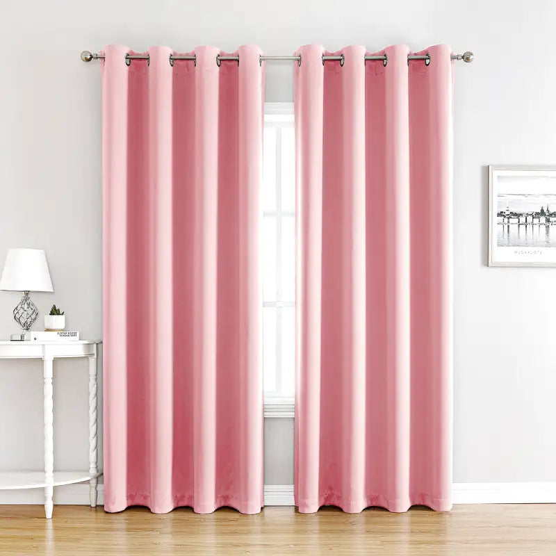 Rideau Thermique Rose
